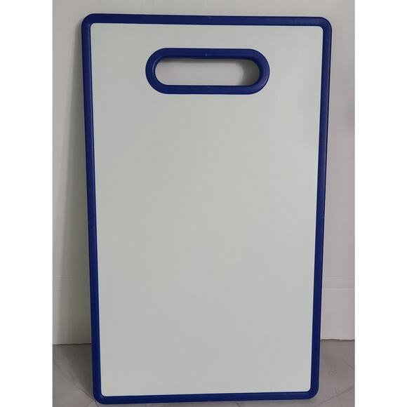 Weight Watchers Cutting Board Blue Hard Surface Not Flexible Vintage - Picture 2 of 12